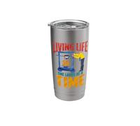 Living Life One Layer At A Time Stainless Steel Insulated Tumbler