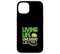 Living Life One Serve At A Time Tennis Player Case for iPhone 13