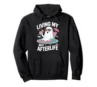 Living My Best Afterlife Halloween Pullover Hoodie