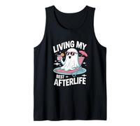 Living My Best Afterlife Halloween Tank Top