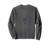 Living My Best Nine Lives Cat Lover Paw Print Sweatshirt, Adult Unisex, Dark Heather Grey, L