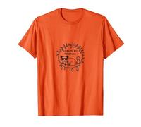 Living My Best Possum Life - Quirky Animal Humor T-Shirt, Men, Orange, XL