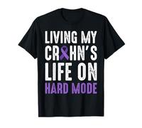 Living My Crohn's Disease Life On Hard Mode T-Shirt