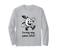 Living My Zest Life Fun Happy Lemon Long Sleeve T-Shirt