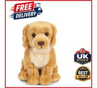 Living Nature 20cm Golden Retriever Stuffed Animal Soft Toy for Kids & Babies