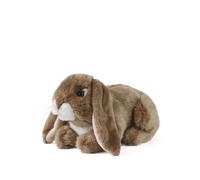 Living Nature AN40DB Lop Eared Rabbit Dark Brown Plush Soft Toy