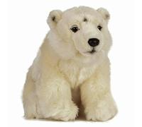 Living Nature AN425 Soft Toy Polar Bear Small, Unknown, 30cm, White