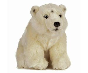 Living Nature AN425 Soft Toy Polar Bear Small, Unknown, 30cm, White