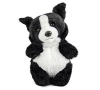 Living Nature Baby Border Collie Stuffed Animal Plush Toy | Fluffy and Cuddly Dog | Soft Toy Gift for Newborns And Babies | Naturli Eco-Friendly