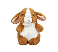 Living Nature Baby Bunny, Realistic Soft Cuddly Babies Bunny Toy, Naturli Eco-Friendly Plush, 17.5cm