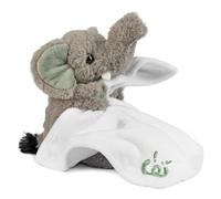 Living Nature Baby Elephant Stuffed Animal Plush Toy | Includes Blanket | Fluffy and Cuddly Safari Animal | Soft Toy Gift for Newborns And Babies | Naturli Eco-Friendly, Grey