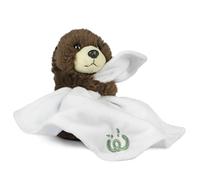 Living Nature Baby Otter Stuffed Animal Plush Toy | Includes Blanket | Fluffy and Cuddly Woodland Animal | Soft Toy Gift for Newborns And Babies | Naturli Eco-Friendly, Black