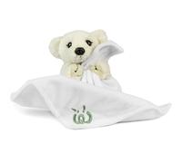 Living Nature Baby Polar Bear Stuffed Animal Plush Toy | Includes Blanket | Fluffy and Cuddly Polar Animal | Soft Toy Gift for Newborns And Babies | Naturli Eco-Friendly