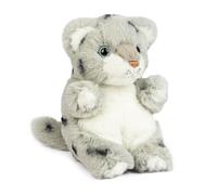 Living Nature Baby Snow Leopard Stuffed Animal Plush Toy | Fluffy and Cuddly Safari Animal | Soft Toy Gift for Newborns And Babies | Naturli Eco-Friendly