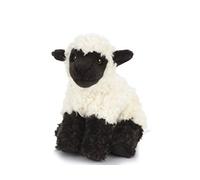 Living Nature Black Faced Lamb, Realistic Soft Cuddly Farm Toy, Naturli Eco-Friendly Plush, 18.5cm
