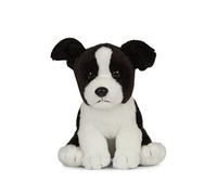 Living Nature Border Collie Puppy, Realistic Soft Cuddly Dog Toy, 17cm