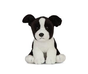Living Nature Border Collie Puppy, Realistic Soft Cuddly Dog Toy, 17cm