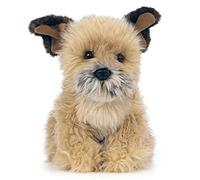 Living Nature Border Terrier, Realistic Soft Cuddly Dog Toy, Naturli Eco-Friendly Plush, 22cm
