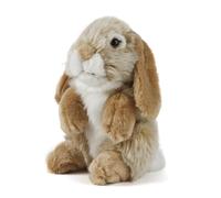 Living Nature Brown Sitting Lop Eared Rabbit, Realistic Small (18 cm),
