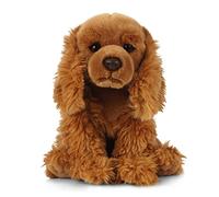 Living Nature Cocker Spaniel, Realistic Soft Cuddly Dog Toy, 22cm