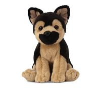 Living Nature German Shepherd Puppy, Realistic Soft Cuddly Dog Toy, 16cm