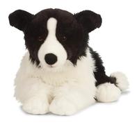 Living Nature Giant Border Collie, Realistic Soft Cuddly Dog Toy, Naturli Eco-Friendly Plush, 60cm
