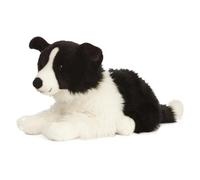 Living Nature Giant Border Collie, Realistic Soft Cuddly Dog Toy, Naturli Eco-Friendly Plush, 60cm