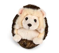 Living Nature Hedgehog, Realistic Soft Cuddly Sitting Hedgehog Toy, Naturli Eco-Friendly Plush, 10.5cm