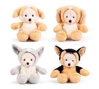 Living Nature Knuffel Little Dress Up Bear - Dogs - 20 cm