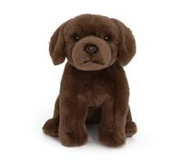 Chocolate Labrador Plush Soft Toy Living Nature Animal Teddy Dog 20cm Child Gift