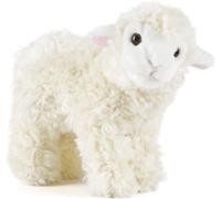 Living Nature Small Lamb, Realistic Soft Cuddly Farm Toy, Naturli Eco-Friendly Plush, 16.5cm