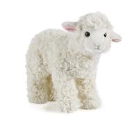 Living Nature Large Lamb, Realistic Soft Cuddly Farm Toy, Naturli Eco-Friendly Plush, 24cm,White
