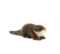 Living Nature Large Otter Plush Toy| Soft Toy Gift for Kids | Lx44cm Hx16cm