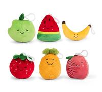 Living Nature Little Fruit Clips Plush Toy | Cute Soft Toy Keyring Gift for Kids, 22 cm