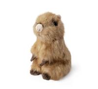 Living Nature Sitting Capybara Pup Soft Toy | Fluffy Animal | Soft Toy Gift for Kids | 16 cm