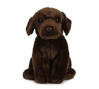 Living Nature Soft Toy - Chocolate Labrador (20cm),Brown