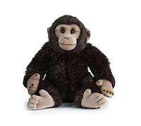 Living Nature Soft Toy - Monkey, Chimpanzee (30cm), Black
