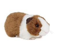 Living Nature Soft Toy - Plush Pet Guinea Pig with Sound, One Supplied (20cm), Brown
