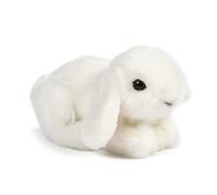Living Nature Soft Toy - Small White Lop Eared Bunny (16cm)