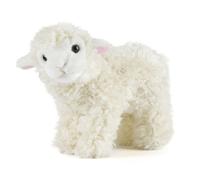 Living Nature Small Lamb, Realistic Soft Cuddly Farm Toy, Naturli Eco-Friendly Plush, 16.5cm