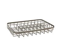 Living Nostalgia Cutlery Organiser, Iron in Grey Living Nostalgia Grey
