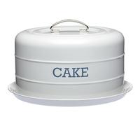 KitchenCraft Living Nostalgia Cake Tin Storage, Airtight Cake Storage Tin / Cake
