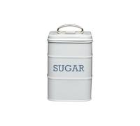 Living Nostalgia French Grey Sugar Tin Living Nostalgia Grey