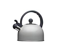 Living Nostalgia French Grey Traditional Style 1.4 Litre Whistling Kettle