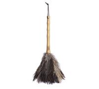 Living Nostalgia Genuine Natural Ostrich Feather Duster with Bamboo Handle