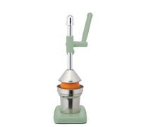 Living Nostalgia Heavy Duty Lever-Arm Manual Orange Juicer - English Sage Green