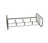 KitchenCraft Living Nostalgia Wire Bottle Rack, Small Wine Rack for 4 Bottles, 22.5 x 44.5 x 13.5cm
