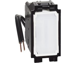 Living Now cross connector with blue LED 1mod. K4004LB