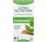 Living Nutrition Organic Ashwagandha - 60 Capsules