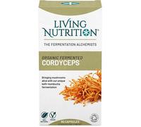 Living Nutrition Organic Fermented Cordyceps - 60 Capsules